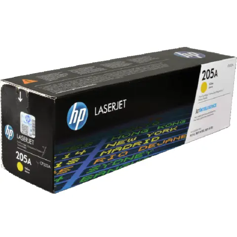 Toner HP 205A / CF532A Yellow do drukarek (Oryginalny) [0.9k]